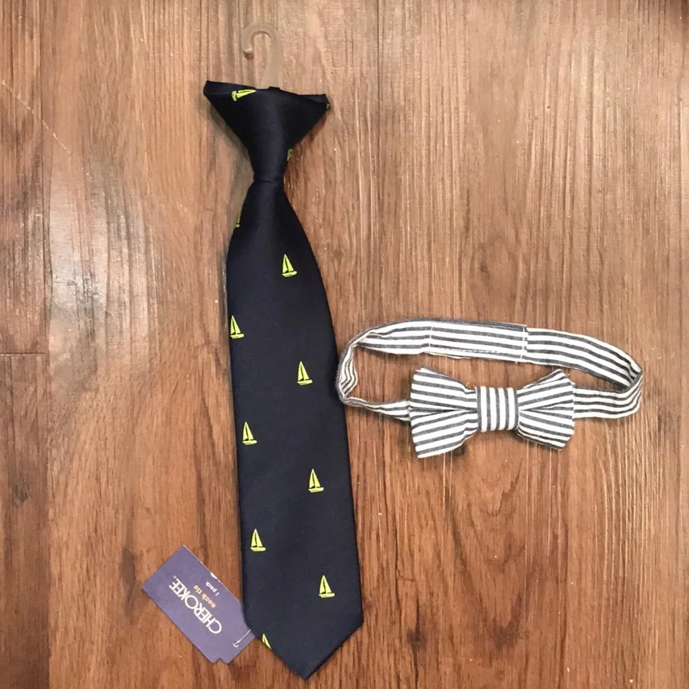 Boy Tie bundle - bow and neck tie
